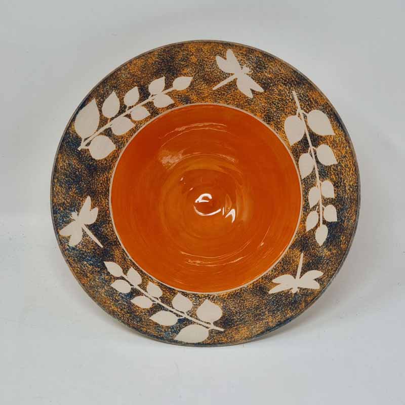 BRI160, Autumn Leaves Bowl