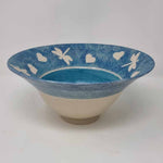 BRI190, Turquoise Dragonfly and Heart Bowl
