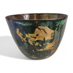 MCA342, Green and Gold Enamelled Beaker