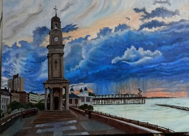 AND080, Clock tower at Herne Bay
