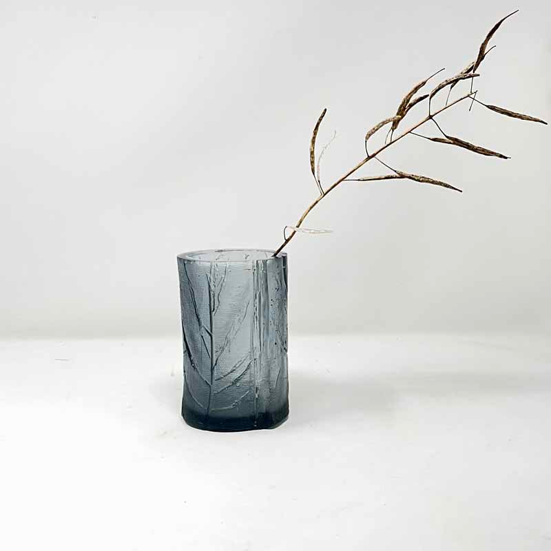 SHI400, Marshland Cast glass vase