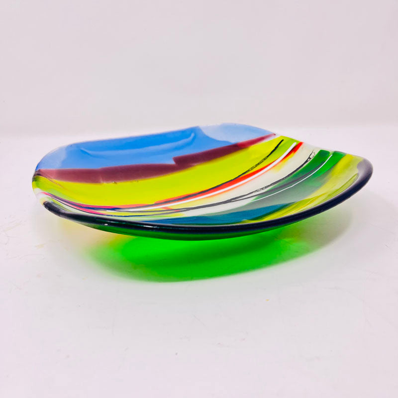 SHI456, Abstract landscape bowl