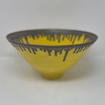 BRI246, Yellow and gold Bowl