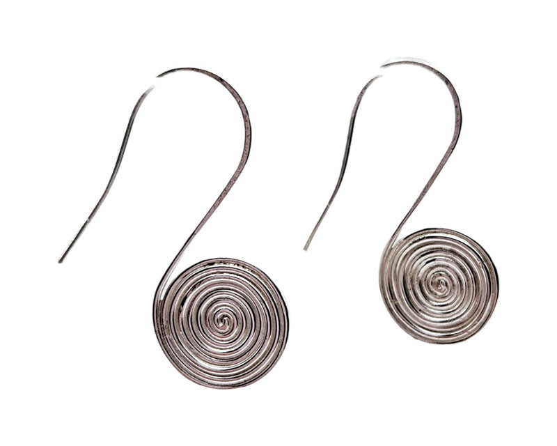 COU011, Large spiral earrings