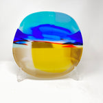 SHI357, Abstract Summer Fields plate