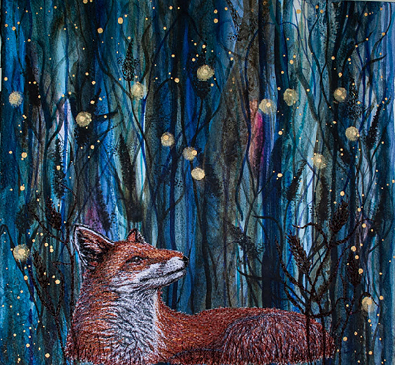 SMI046, Midsummer Meadows - Fox and Fireflies