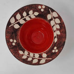 BRI187, Red Leaf Bowl